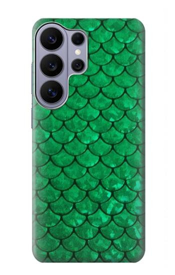 S2704 Vert poisson échelle motif graphique Etui Coque Housse pour Samsung Galaxy S26 Ultra