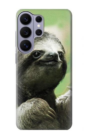 S2708 Sourire Sloth Etui Coque Housse pour Samsung Galaxy S26 Ultra