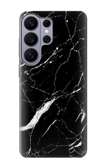 S2895 Noir Marbre imprimé graphique Etui Coque Housse pour Samsung Galaxy S26 Ultra