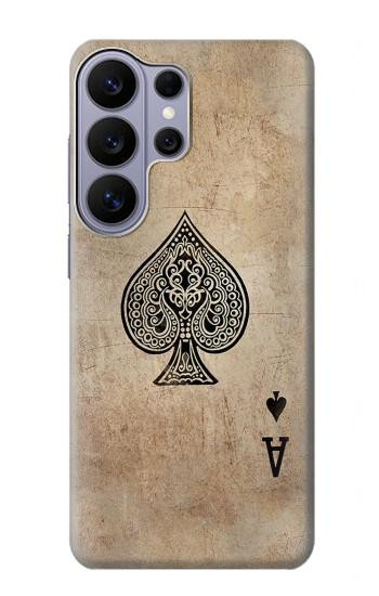 S2928 Ace Carte pique millésimé Etui Coque Housse pour Samsung Galaxy S26 Ultra