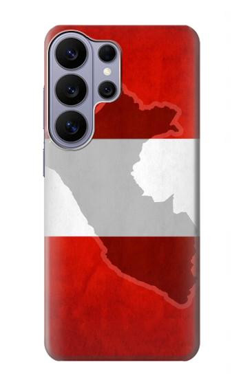 S3018 Pérou Drapeau Etui Coque Housse pour Samsung Galaxy S26 Ultra