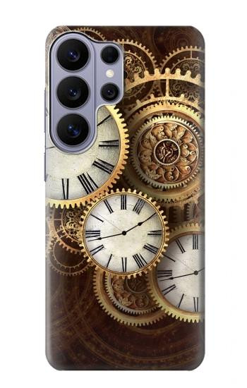 S3172 Horloge or Etui Coque Housse pour Samsung Galaxy S26 Ultra