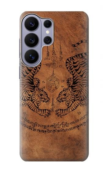 S3209 Sak Yant jumeau Tigre Etui Coque Housse pour Samsung Galaxy S26 Ultra