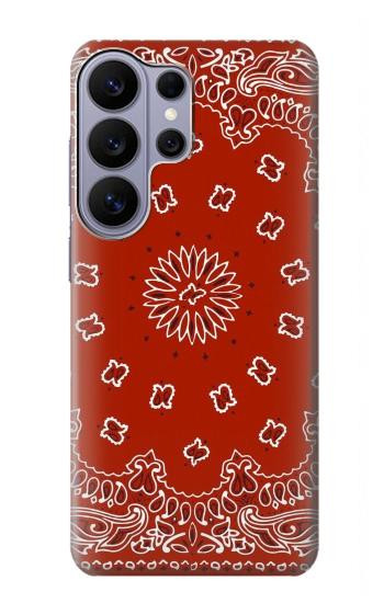 S3355 Motif Bandana Rouge Etui Coque Housse pour Samsung Galaxy S26 Ultra