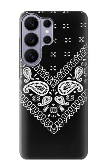 S3363 Motif Bandana Noir Etui Coque Housse pour Samsung Galaxy S26 Ultra