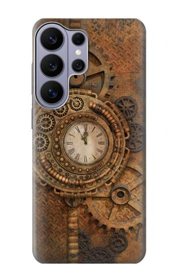 S3401 Horloge vitesse Steampunk Etui Coque Housse pour Samsung Galaxy S26 Ultra