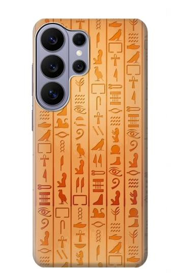 S3440 Hiéroglyphes égyptiens Etui Coque Housse pour Samsung Galaxy S26 Ultra