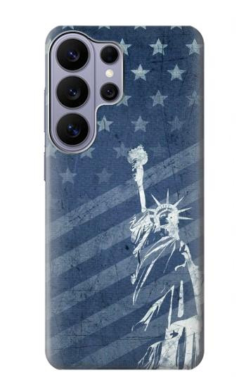 S3450 Drapeau des États-Unis Statue de la Liberté Etui Coque Housse pour Samsung Galaxy S26 Ultra