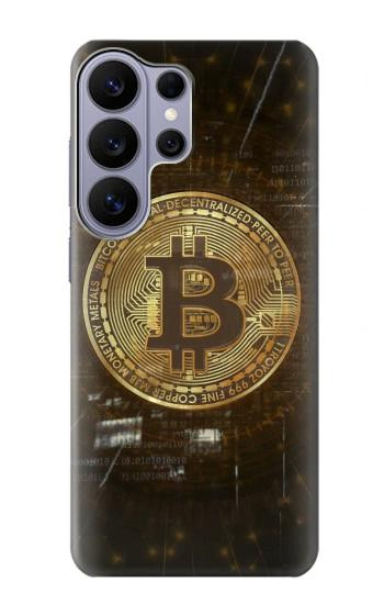 S3798 Crypto-monnaie Bitcoin Etui Coque Housse pour Samsung Galaxy S26 Ultra