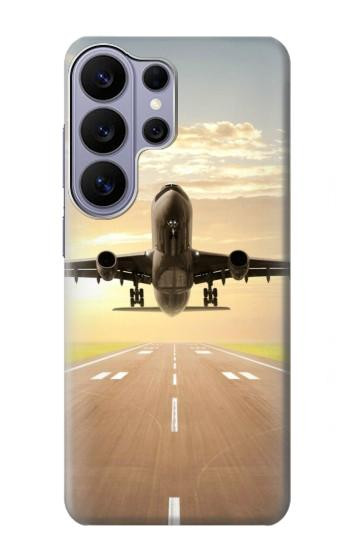 S3837 Avion Décollage Sunrise Etui Coque Housse pour Samsung Galaxy S26 Ultra