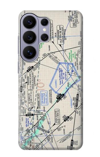 S3882 Carte de vol en route Etui Coque Housse pour Samsung Galaxy S26 Ultra