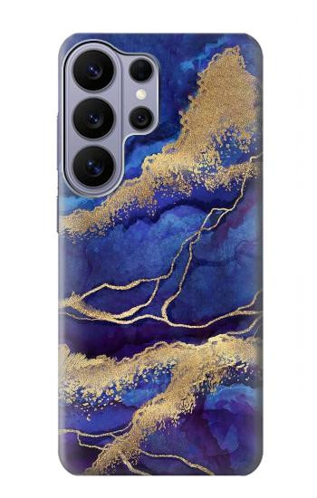 S3906 Marbre violet bleu marine Etui Coque Housse pour Samsung Galaxy S26 Ultra