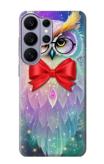 S3934 Hibou nerd fantastique Etui Coque Housse pour Samsung Galaxy S26 Ultra