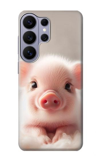 S3979 Bébé cochon mignon Etui Coque Housse pour Samsung Galaxy S26 Ultra