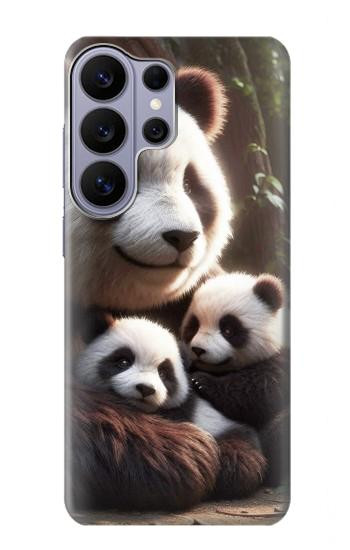 S4008 Famille de pandas Etui Coque Housse pour Samsung Galaxy S26 Ultra
