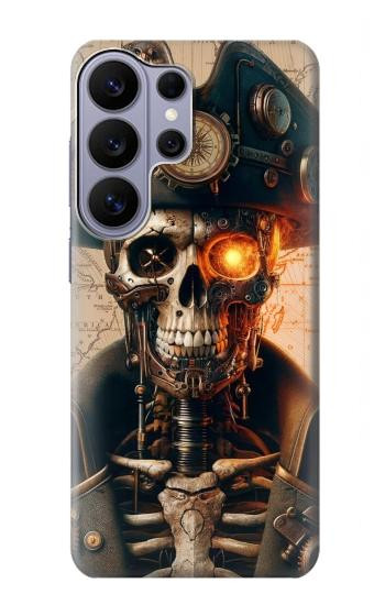 S4018 Crâne de pirate steampunk Etui Coque Housse pour Samsung Galaxy S26 Ultra
