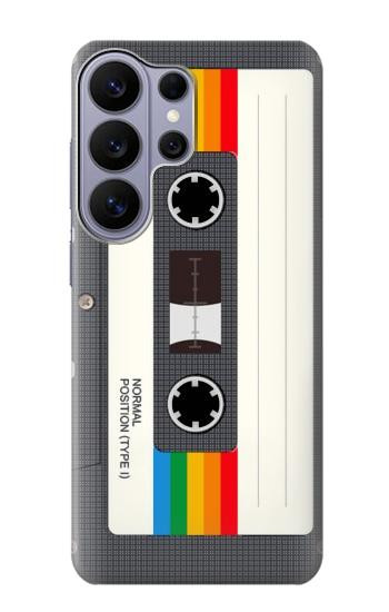 S4023 Cassette arc-en-ciel vintage Etui Coque Housse pour Samsung Galaxy S26 Ultra