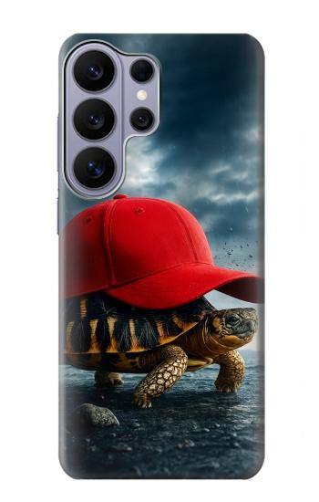 S4056 Tortue de Madagascar à bonnet rouge Etui Coque Housse pour Samsung Galaxy S26 Ultra