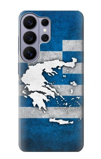 S4074 Le drapeau de la Grèce Etui Coque Housse pour Samsung Galaxy S26 Ultra