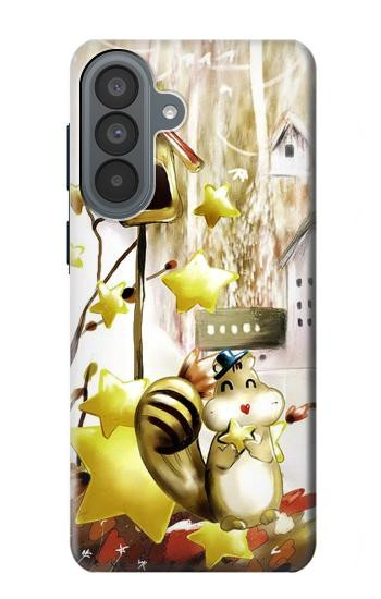 S0109 Écureuil mignon Dessin animé Etui Coque Housse pour Samsung Galaxy A37