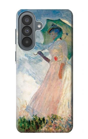 S0998 Claude Monet Femme avec un parasol Etui Coque Housse pour Samsung Galaxy A37
