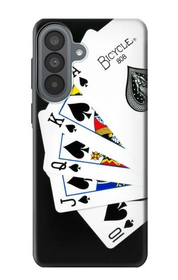 S1078 Poker Royal Flush droite Etui Coque Housse pour Samsung Galaxy A37