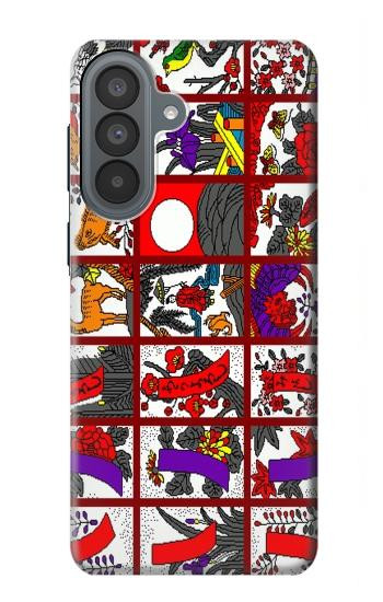 S1923 Hanafuda japonaise Carte de fleur Etui Coque Housse pour Samsung Galaxy A37