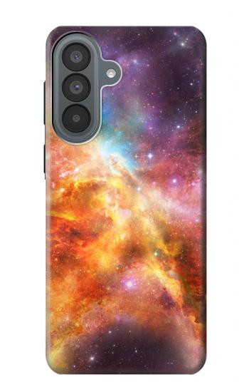 S1963 Nébuleuse Arc en ciel espace Etui Coque Housse pour Samsung Galaxy A37