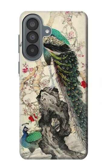 S2086 Peinture Paon Etui Coque Housse pour Samsung Galaxy A37