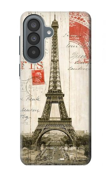 S2108 Tour Eiffel de Paris Carte postale Etui Coque Housse pour Samsung Galaxy A37