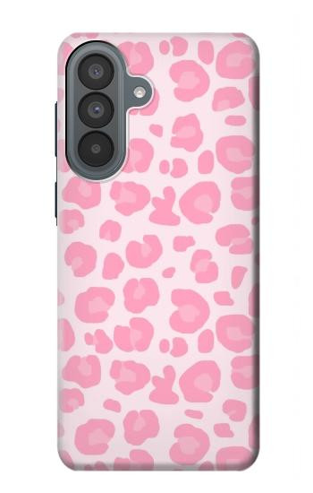 S2213 Motif rose Léopard Etui Coque Housse pour Samsung Galaxy A37