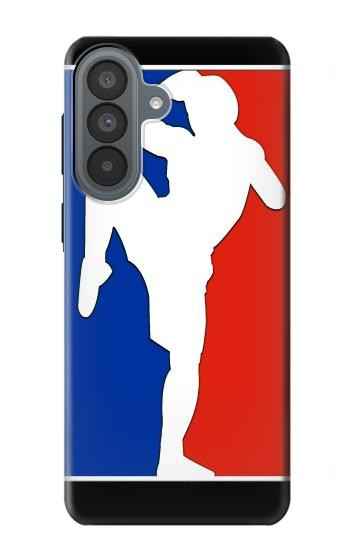 S2278 Muay Thai Kickboxing MMA art martial blanc Etui Coque Housse pour Samsung Galaxy A37
