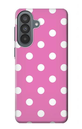 S2358 Rose à pois Etui Coque Housse pour Samsung Galaxy A37