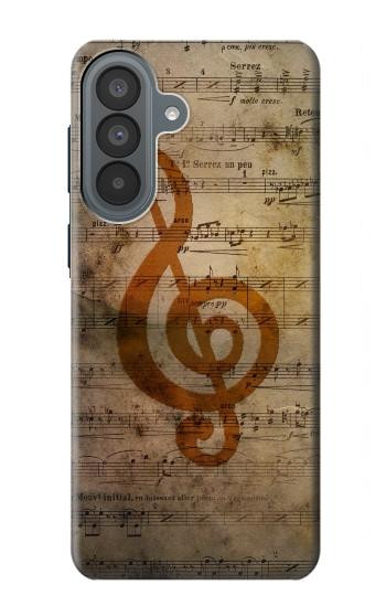 S2368 Note de musique Etui Coque Housse pour Samsung Galaxy A37