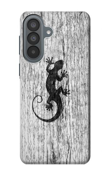 S2446 Gecko bois imprimé graphique Etui Coque Housse pour Samsung Galaxy A37