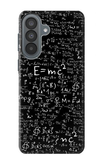 S2574 Mathématiques Physique Noirboard équation Etui Coque Housse pour Samsung Galaxy A37