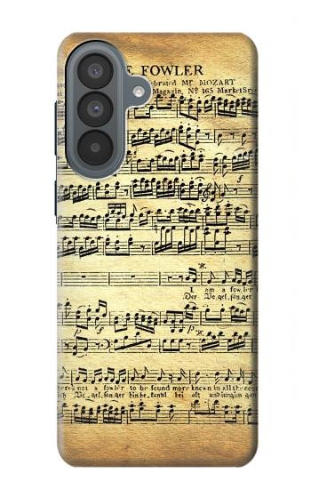S2667 Fowler Mozart Partitions Etui Coque Housse pour Samsung Galaxy A37