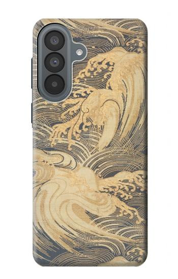S2680 Japon Art Obi avec des vagues stylisées Etui Coque Housse pour Samsung Galaxy A37