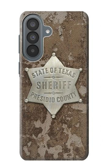 S2868 Texas Presidio shérif du comté Badge Etui Coque Housse pour Samsung Galaxy A37