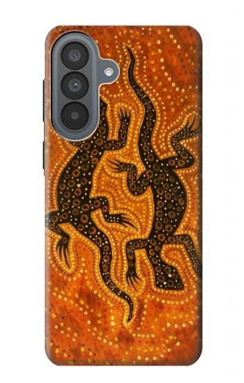 S2901 Lezard Art autochtone Etui Coque Housse pour Samsung Galaxy A37