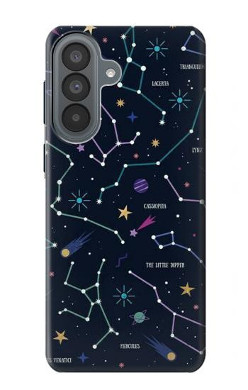 S3220 Carte Zodiaque étoiles Constellations Etui Coque Housse pour Samsung Galaxy A37