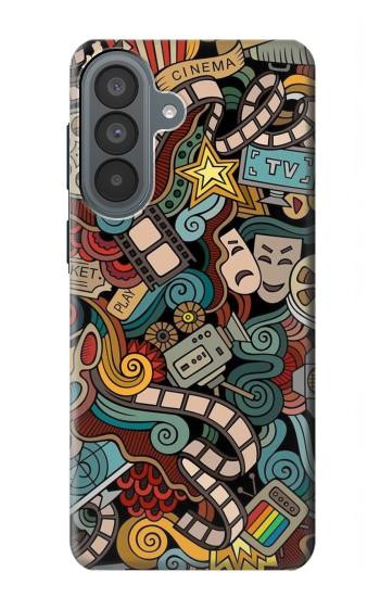 S3480 Divertissement Film par intérim Etui Coque Housse pour Samsung Galaxy A37