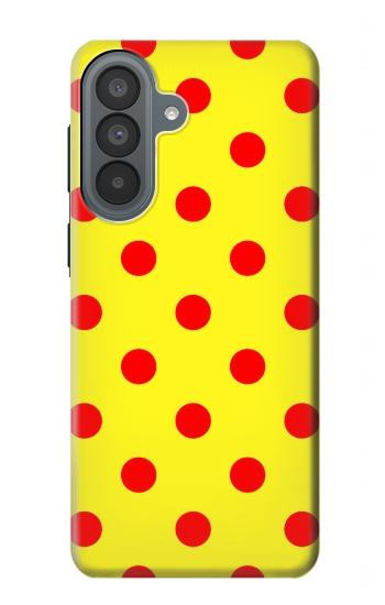 S3526 Rouge tache à pois Etui Coque Housse pour Samsung Galaxy A37
