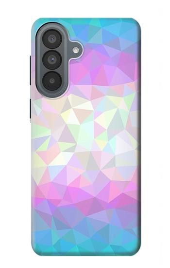 S3747 Polygone de drapeau trans Etui Coque Housse pour Samsung Galaxy A37