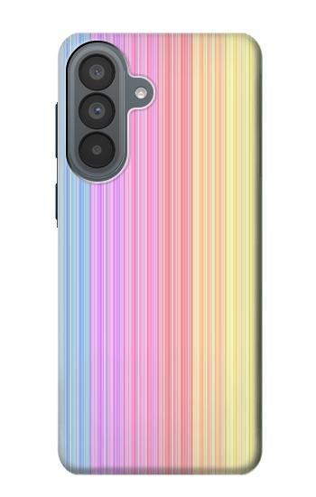 S3849 Couleurs verticales colorées Etui Coque Housse pour Samsung Galaxy A37