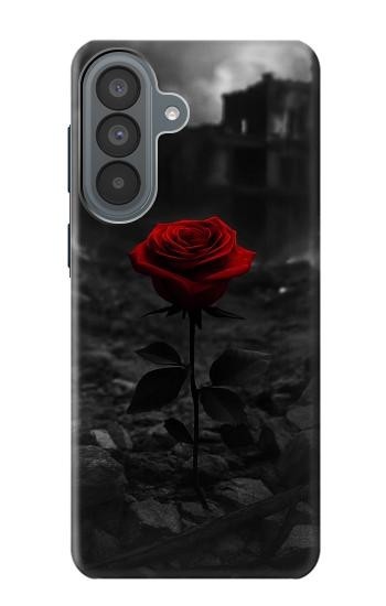S4048 Ruines de roses rouges Etui Coque Housse pour Samsung Galaxy A37