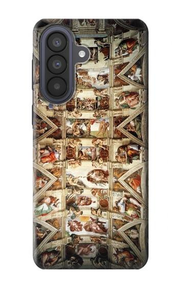 S0177 Michelangelo Chapelle plafond Etui Coque Housse pour Samsung Galaxy A57
