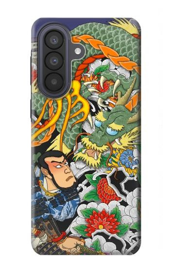 S0454 Japon Tatouage Etui Coque Housse pour Samsung Galaxy A57
