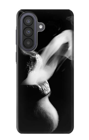 S0917 Sexy lèvres Fille de fumer Etui Coque Housse pour Samsung Galaxy A57