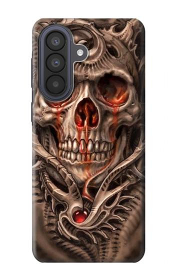 S1675 Crâne sang Tatouage Etui Coque Housse pour Samsung Galaxy A57